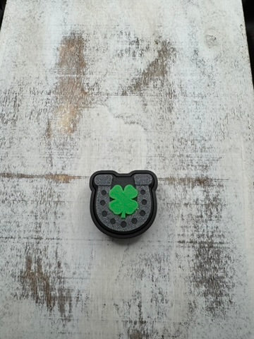 Horseshoes and Shamrocks Keychain Fidget Clicker