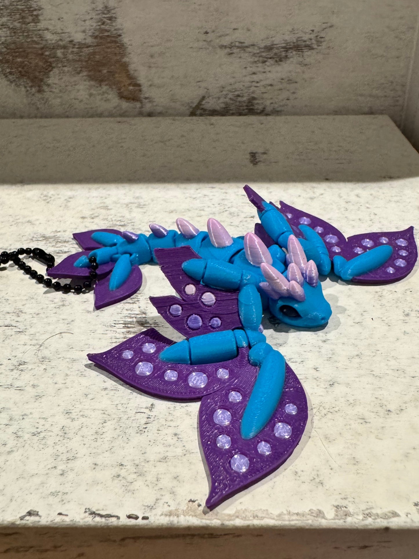 2025 Limited Edition Spring Blossom Dragon Keychain