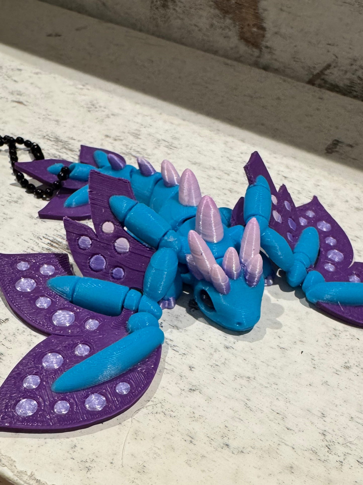 2025 Limited Edition Spring Blossom Dragon Keychain