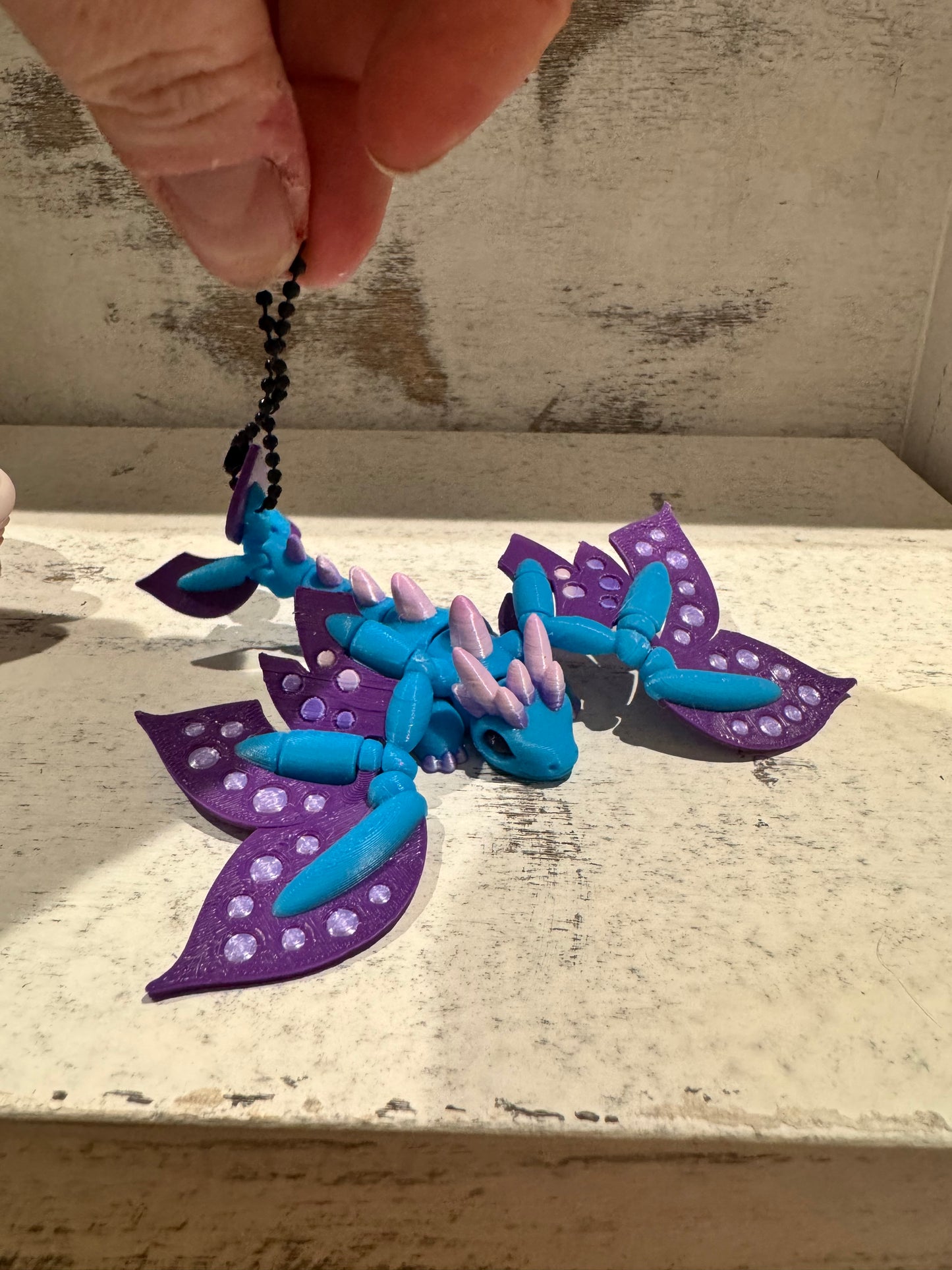 2025 Limited Edition Spring Blossom Dragon Keychain