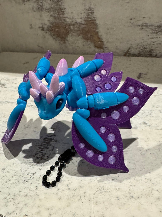 2025 Limited Edition Spring Blossom Dragon Keychain