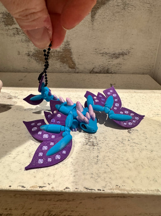 2025 Limited Edition Spring Blossom Dragon Keychain